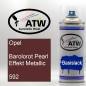 Preview: Opel, Barolorot Pearl Effekt Metallic, 592: 400ml Sprühdose, von ATW Autoteile West.